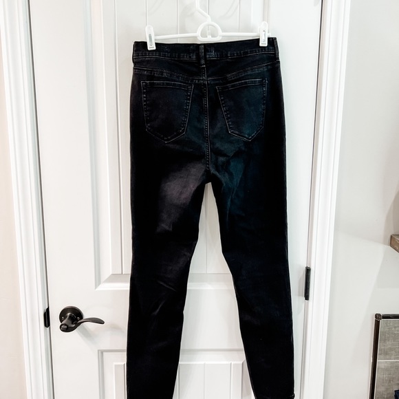 PacSun Black Super Hi-Rise Stretch Jean Jegging  Size 28 - Picture 2 of 7